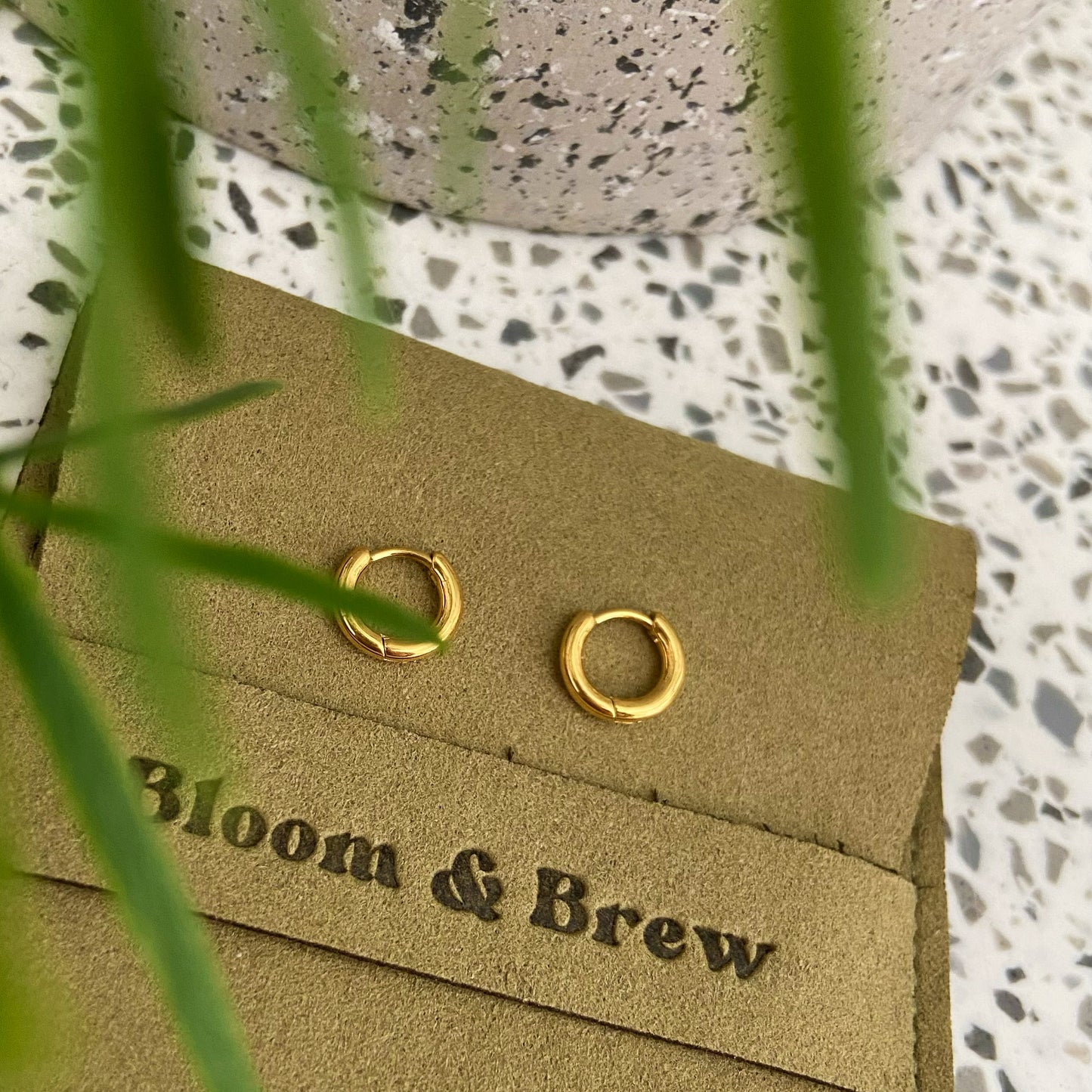 Madrid Mini Gold Huggie Hoops