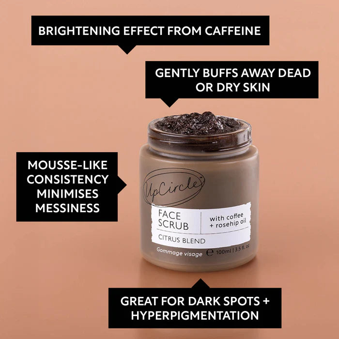 Coffee & Rosehip Face Scrub 100ml