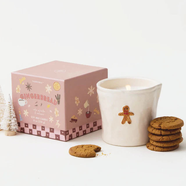 Gingerbread Boxed Bistro Candle