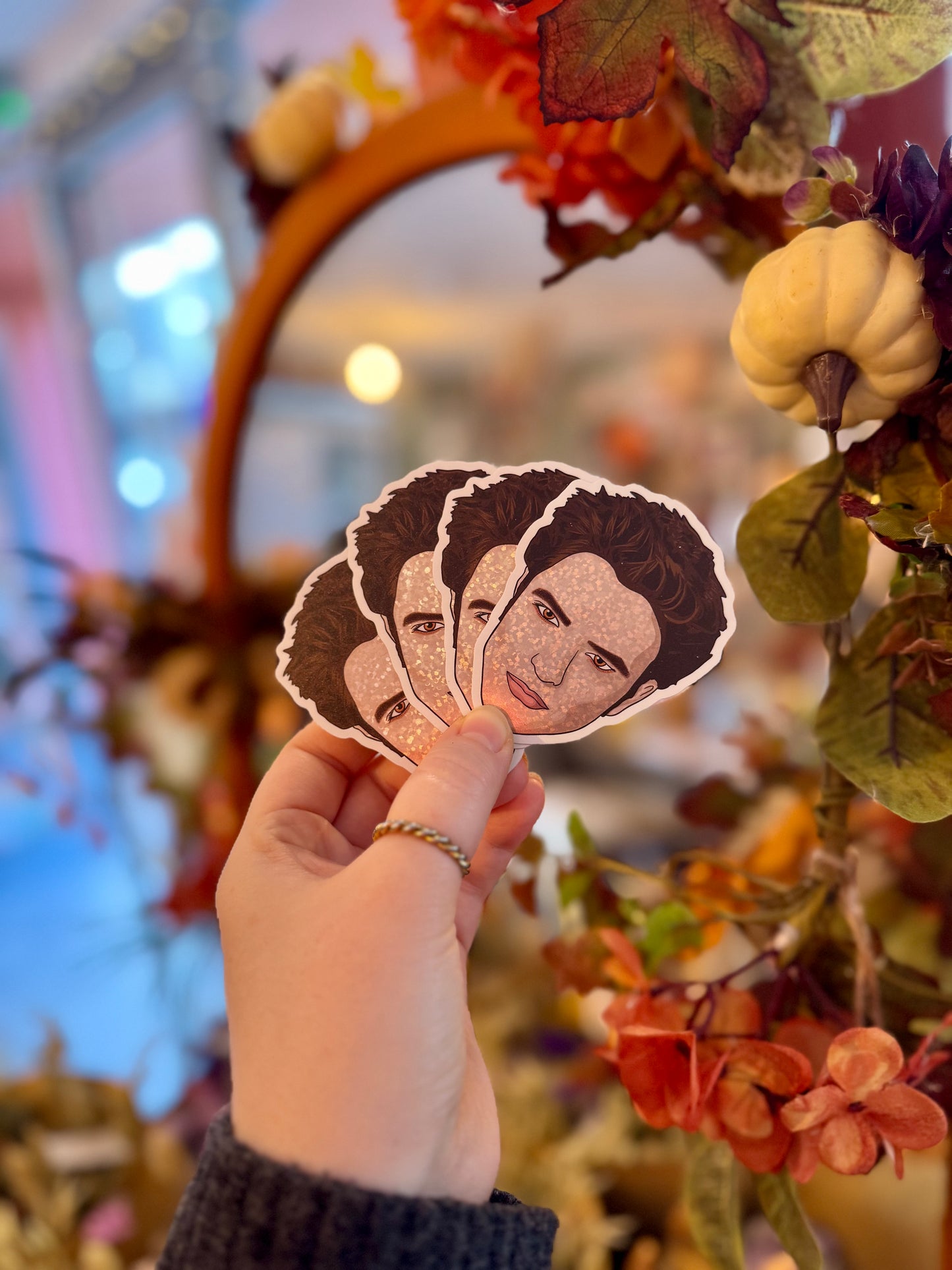 Sparkly Edward Twilight Sticker