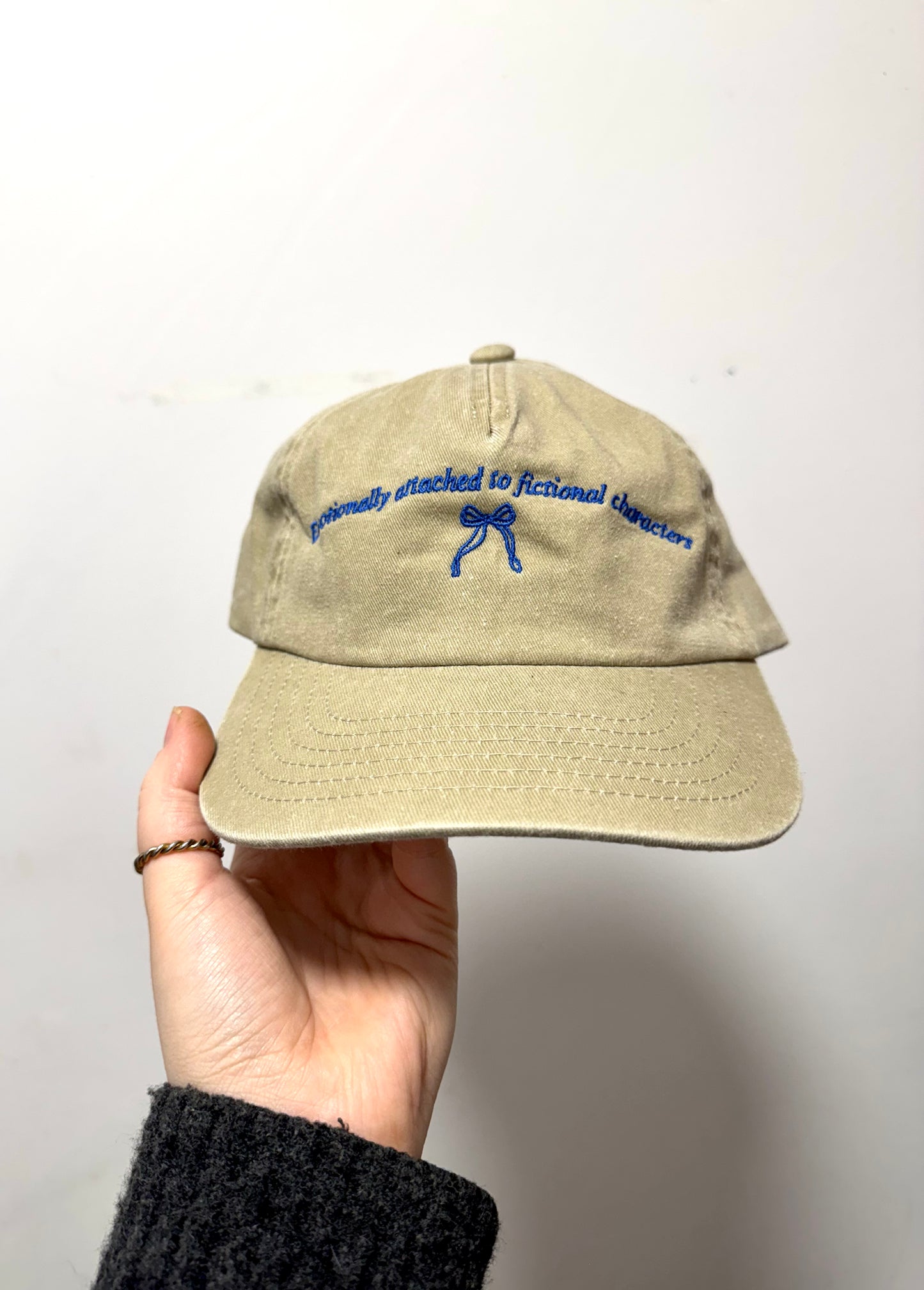 Emotionally Attached To Fictional Characters Cap