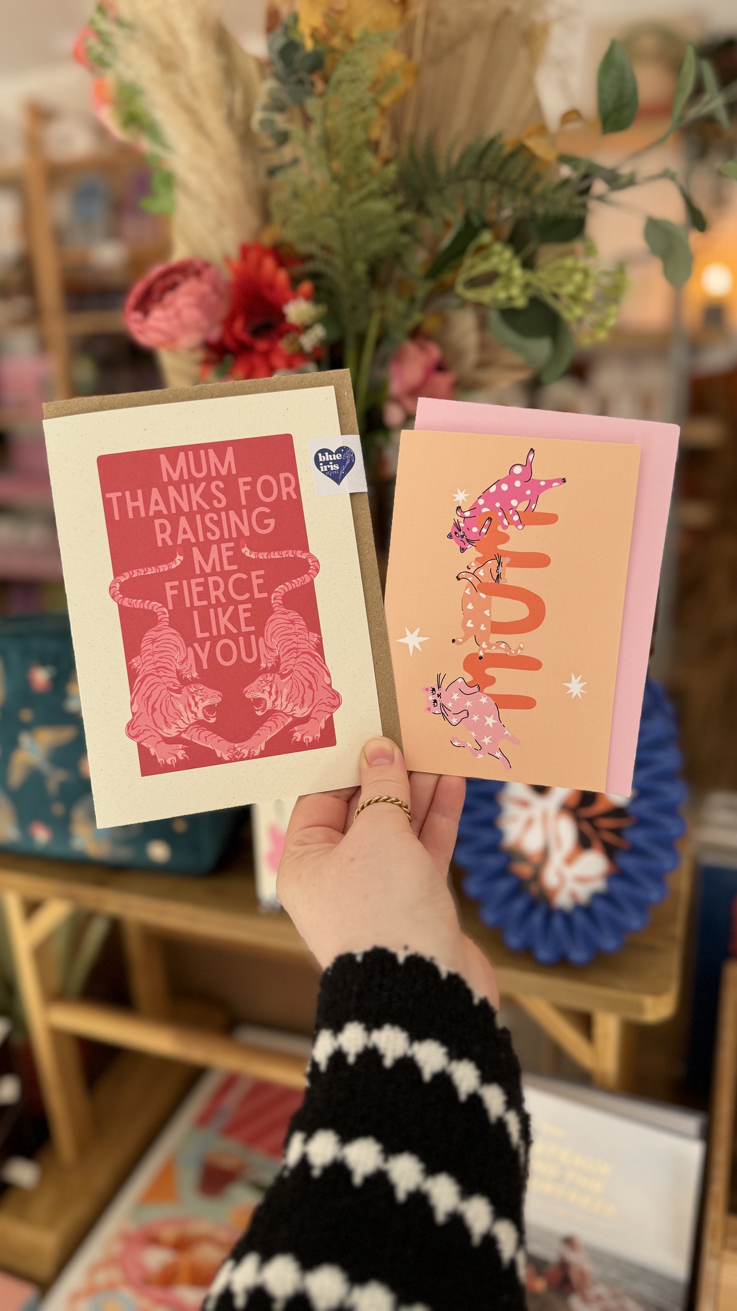 Fierce Like You Mum Greetings Card