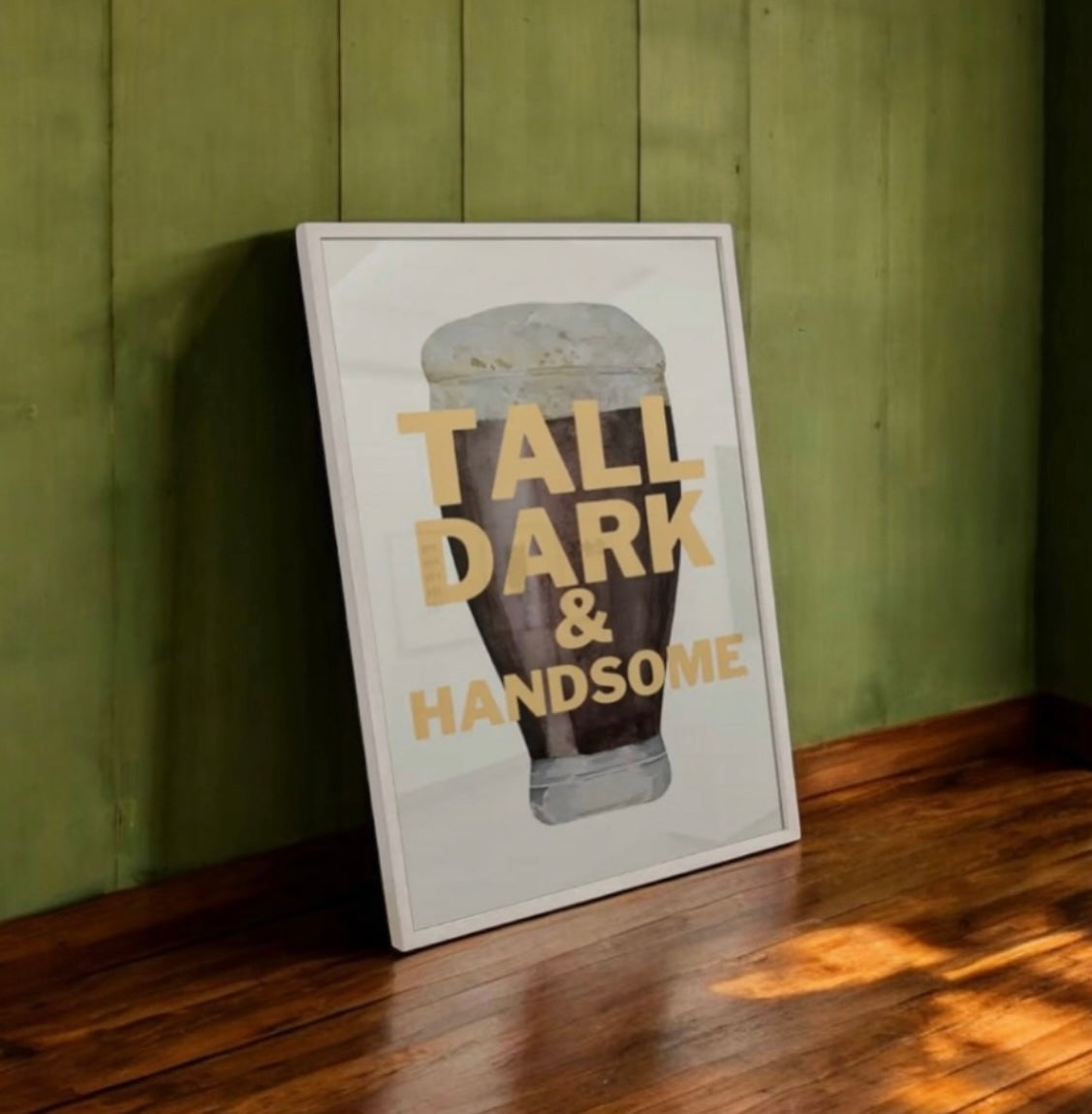 Guinness Pint A4 Print