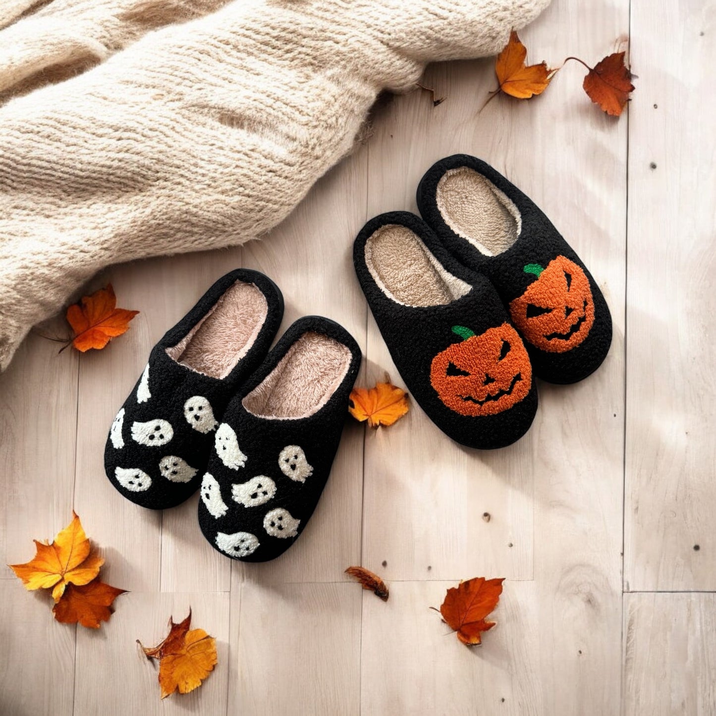 Pumpkin Slippers 38/39 3-4