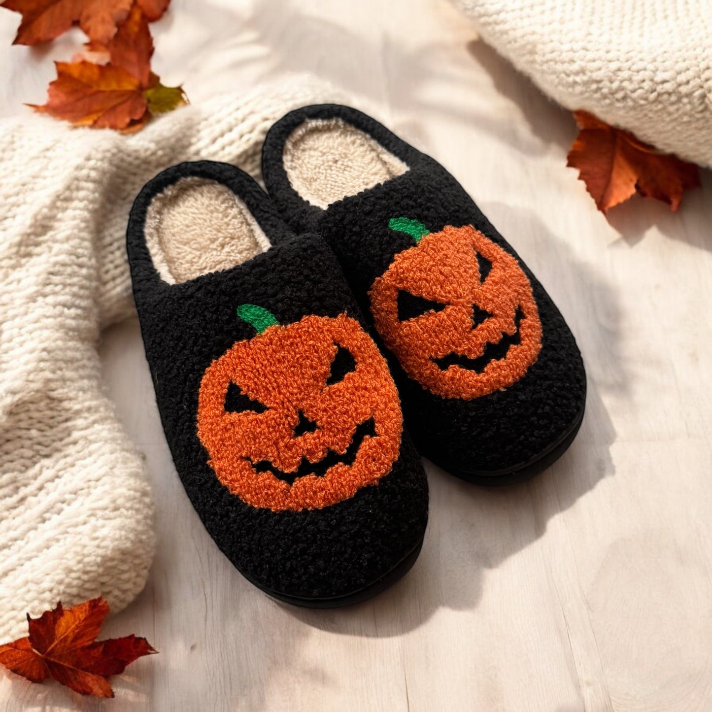 Pumpkin Slippers 38/39 3-4