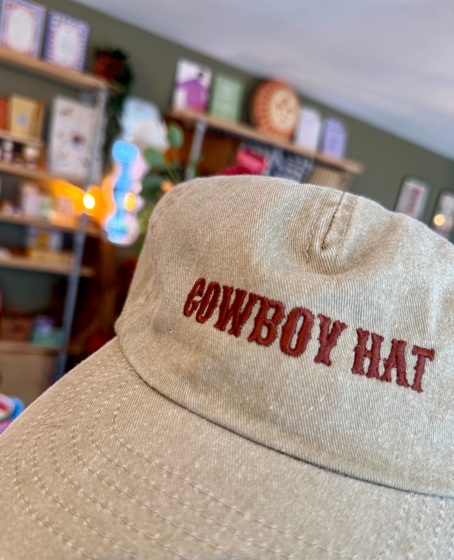 'Cowboy Hat' 5 Panel Cotton Cap