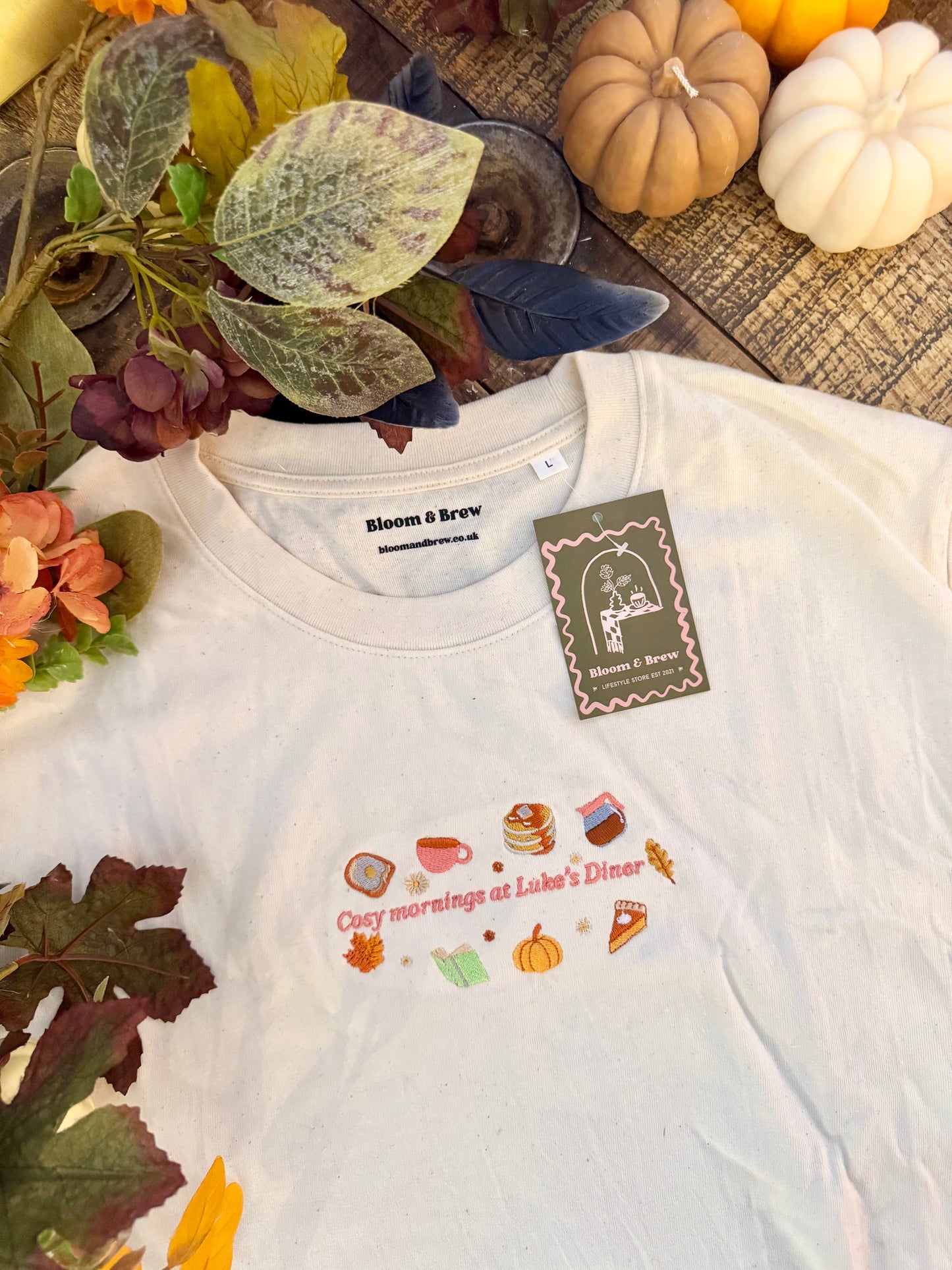 Gilmore Girls Luke's Diner Breakfast T Shirt - Medium