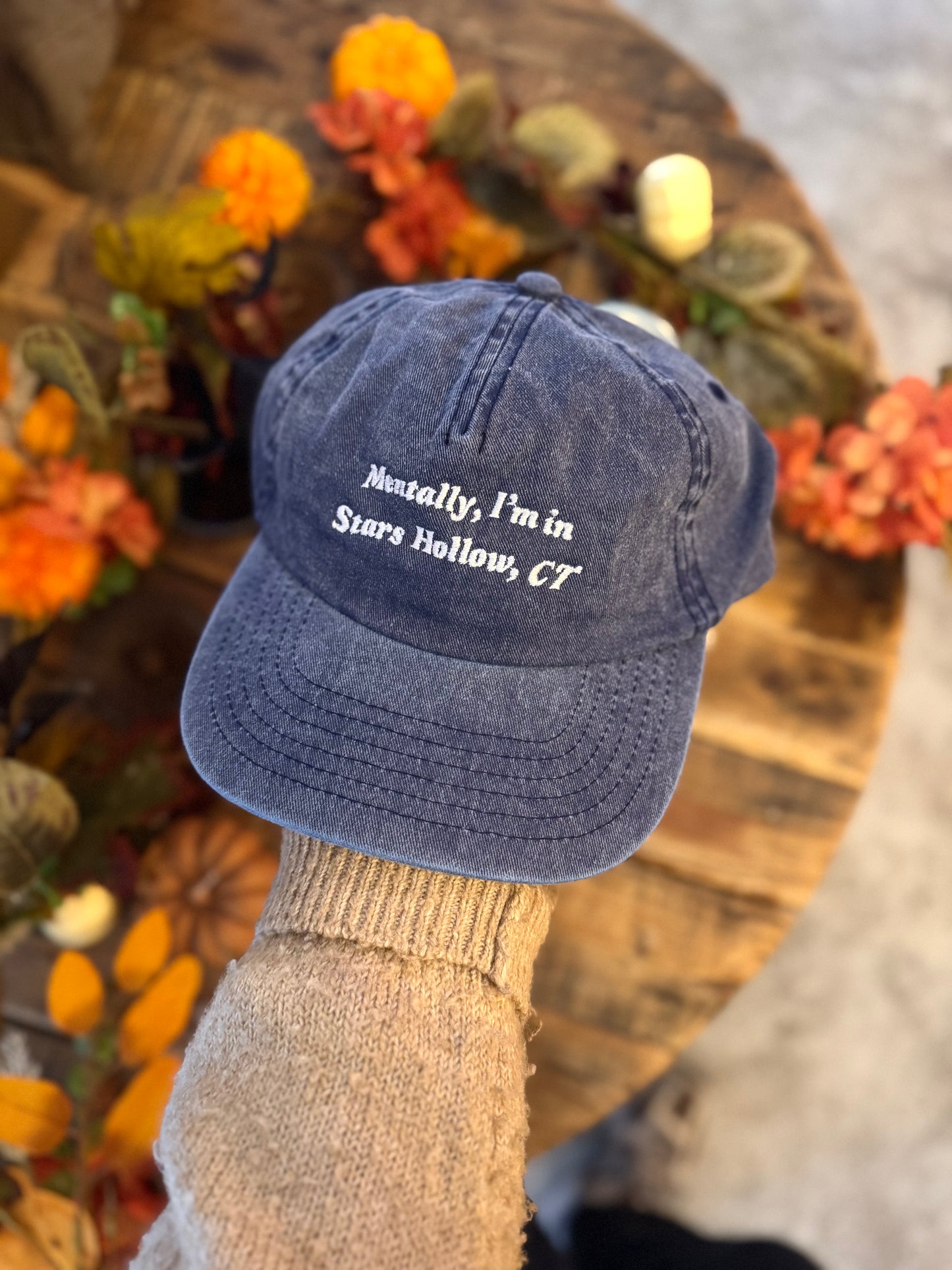 Stars Hollow Cap in Vintage Blue