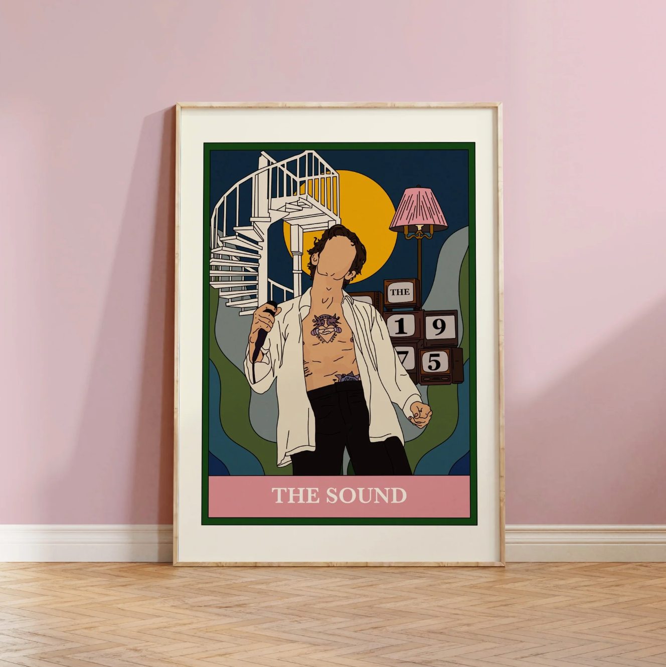 The 1975 The Sound A4 Print