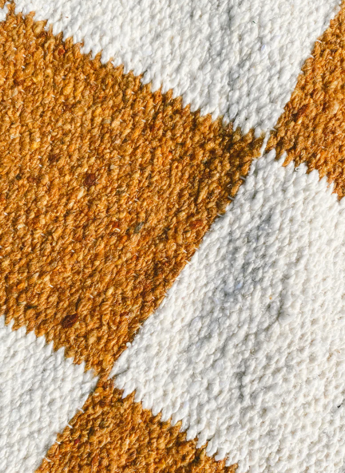 Recycled Checkerboard Throw/ Blanket