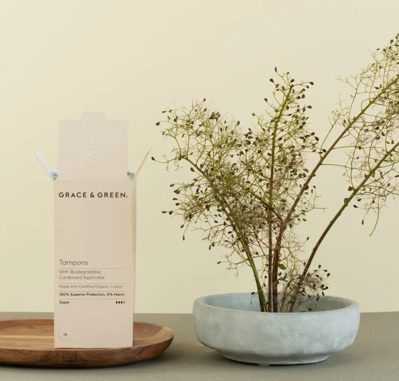 Organic Cotton Tampons