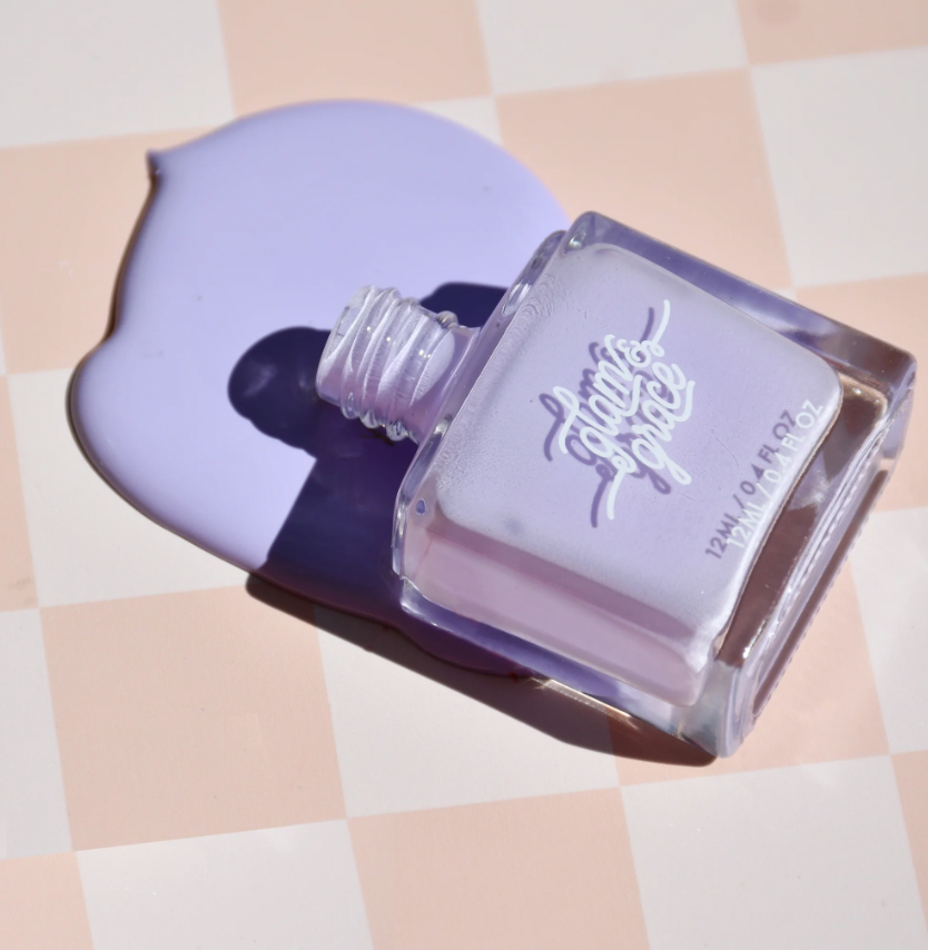 Non-Toxic Nail Polish in Wisteria Lilac