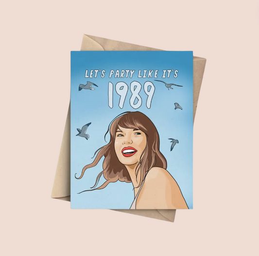 *Pre Order* Taylor Swift 1989 Birthday Card