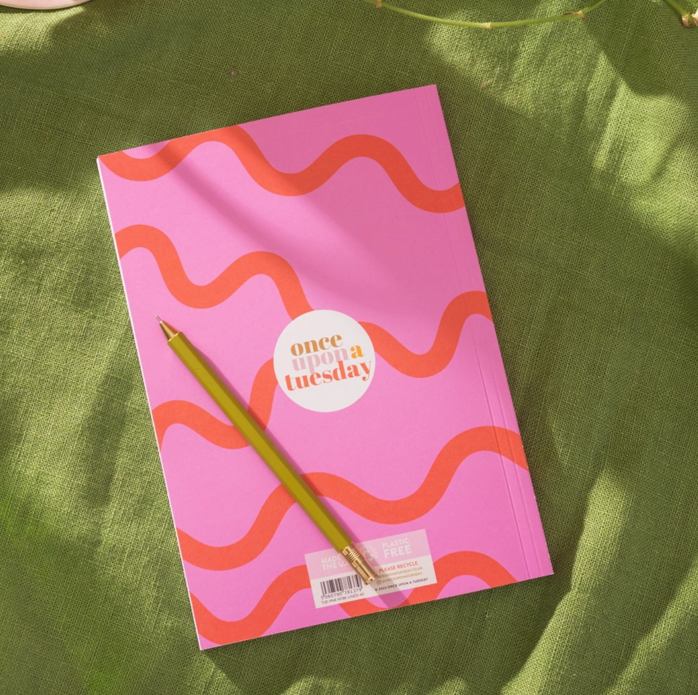 Pink Wiggle A5 Notebook