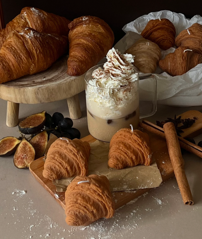 Croissant Handmade Candle