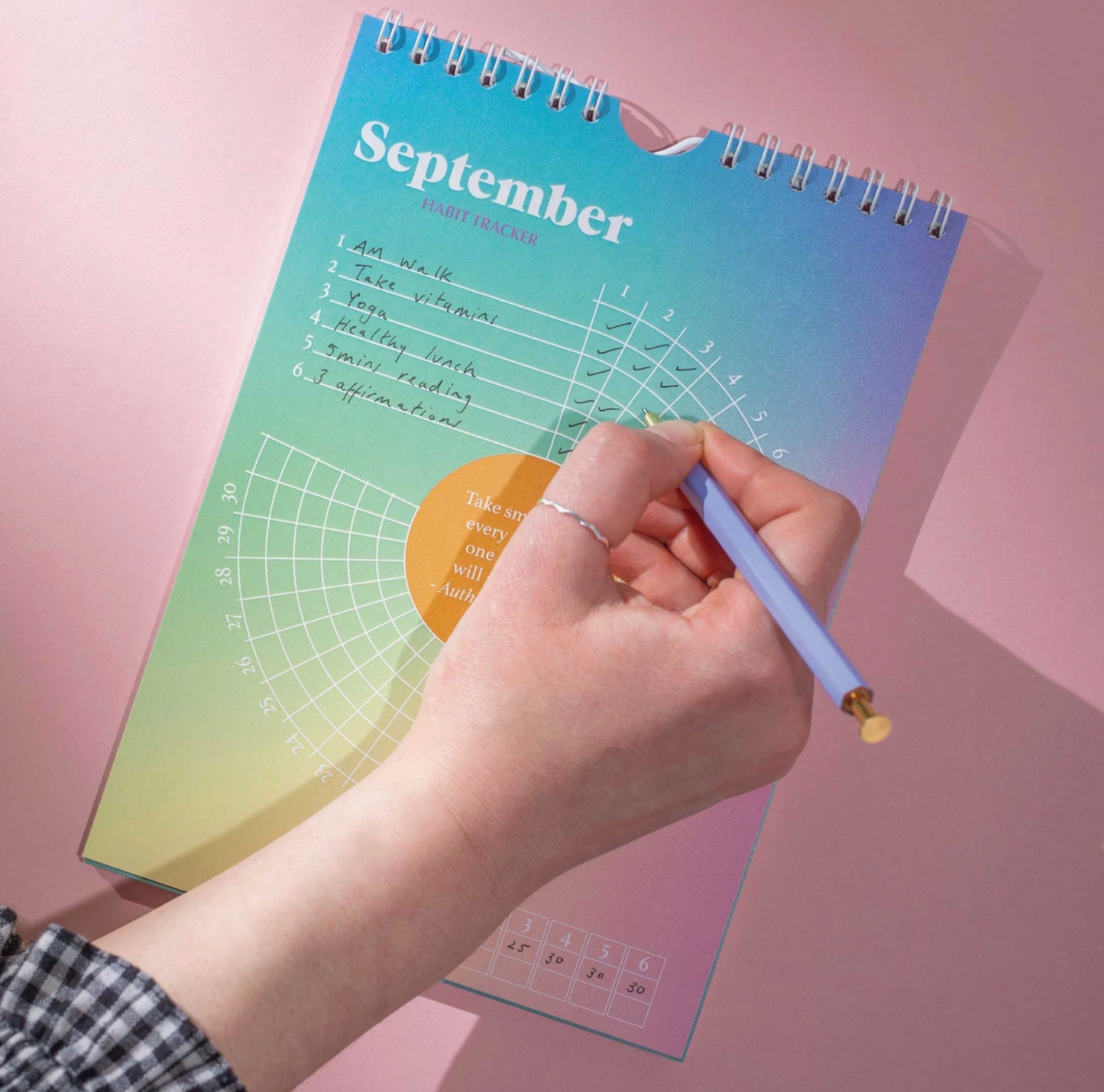 A5 Daily Habit Tracker