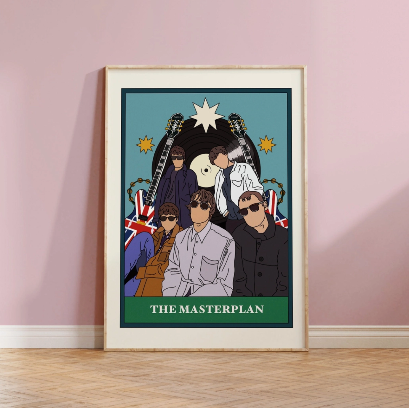 Oasis Masterplan A4 Print