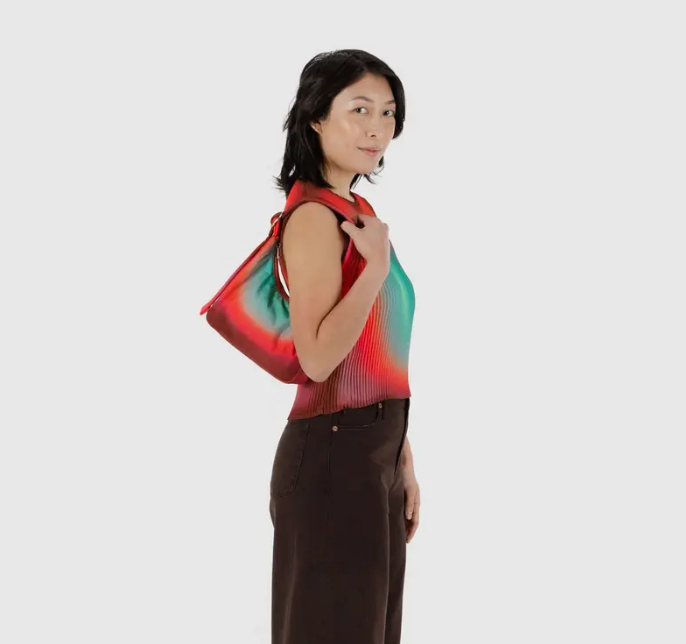 BAGGU Mini Shoulder Bag in Rain