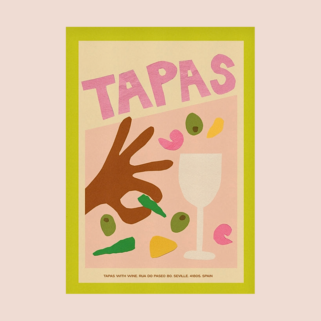 Tapas A4 Print