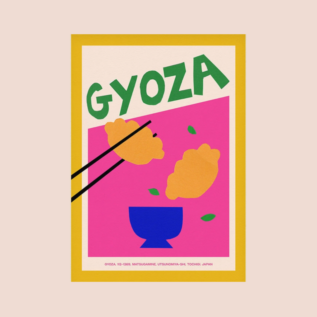 Gyoza A5 Print