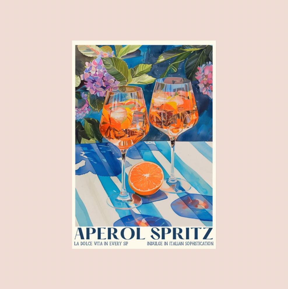 Aperol Spritz A3 Print