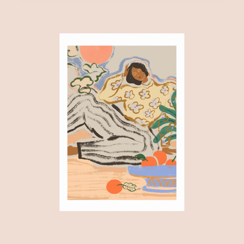 Lazy Days Only A3 Print