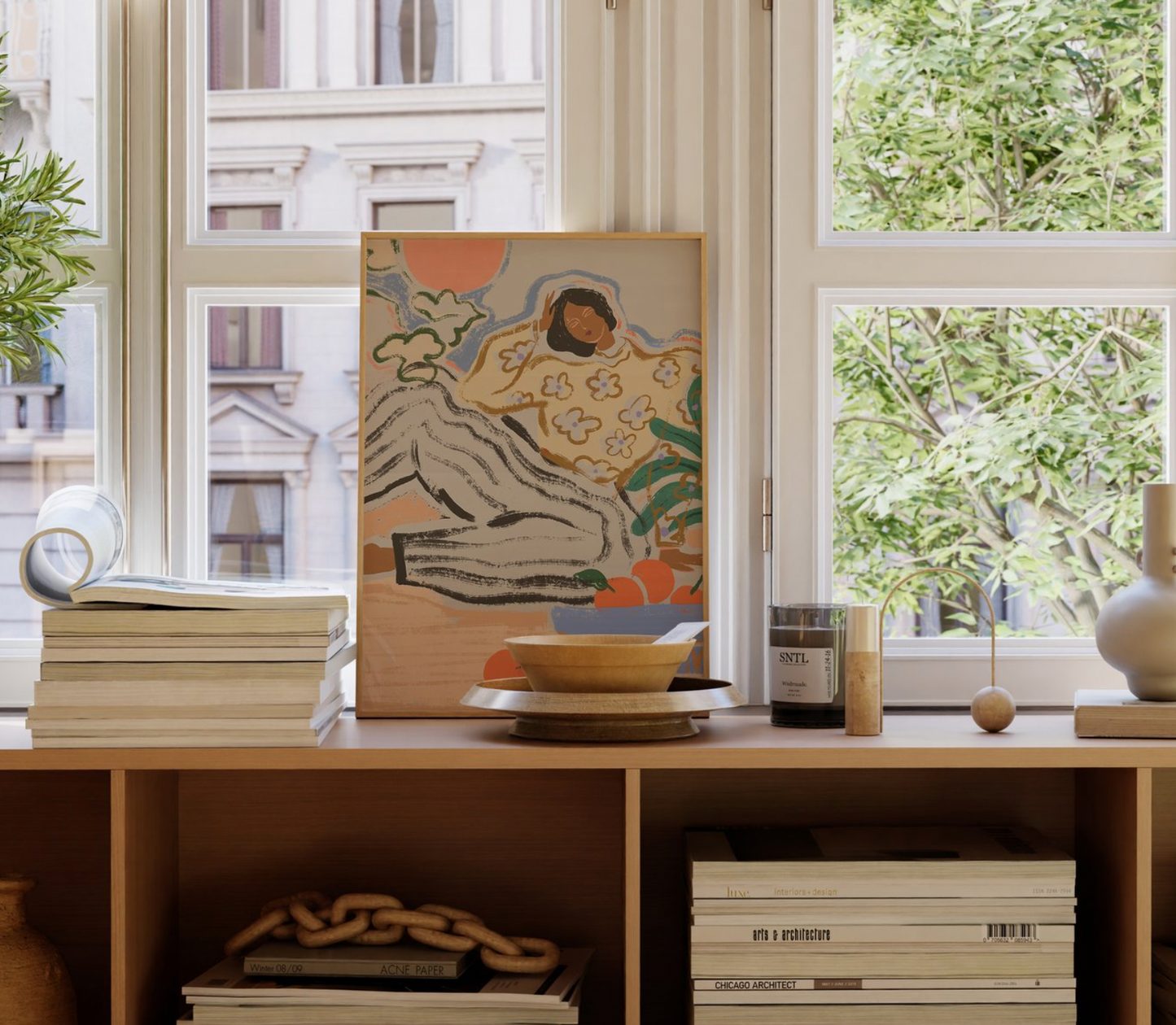 Lazy Days Only A3 Print