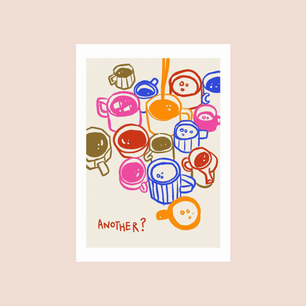 Another Coffee A4 Print
