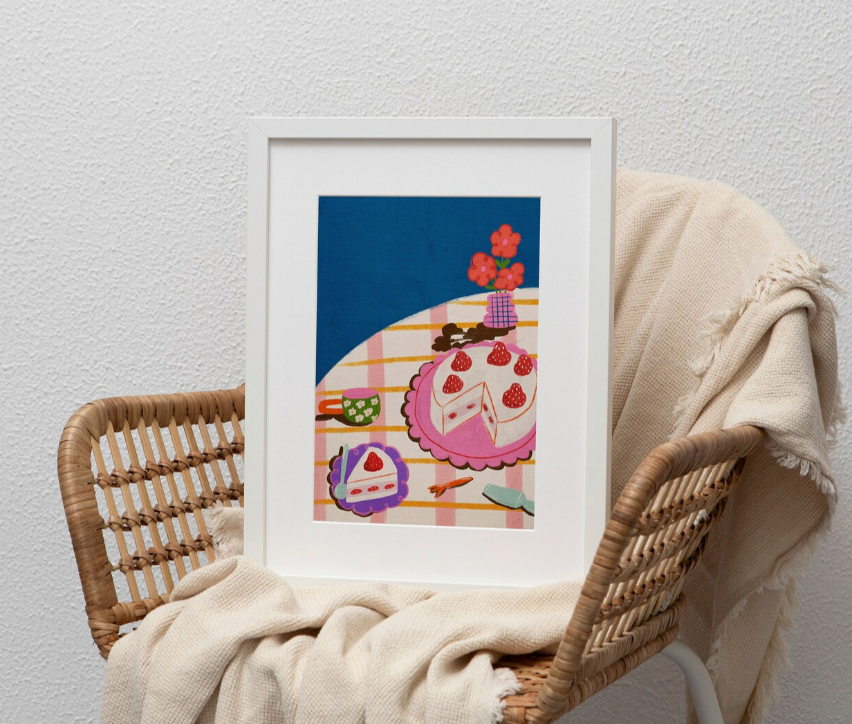 Strawberry A4 Print