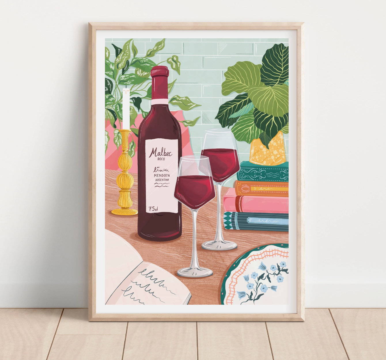Wine A3 Print