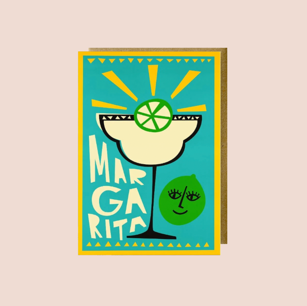 Margarita Cocktail Card