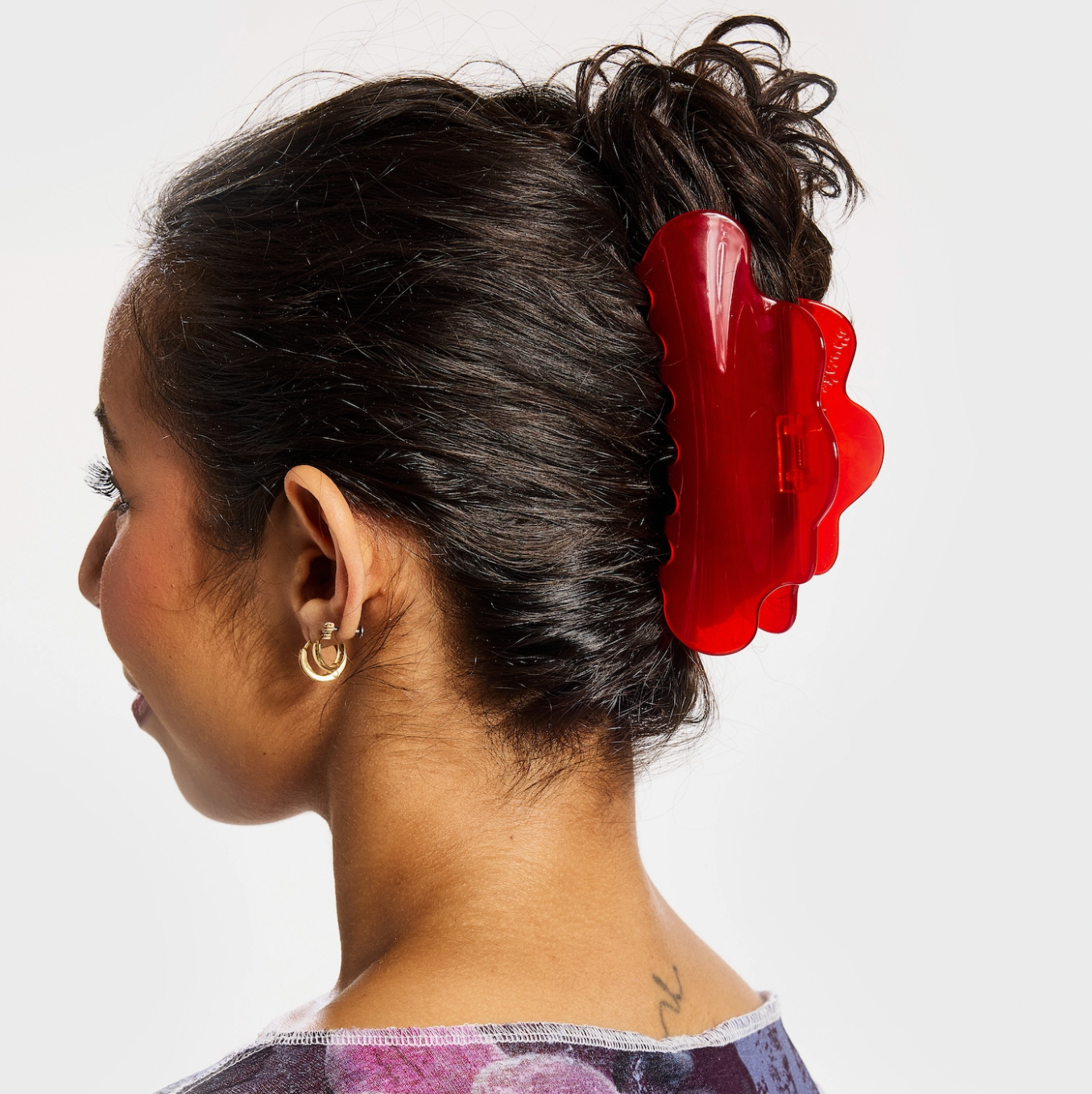 CHUNKS Nimbus Hair Claw in Red