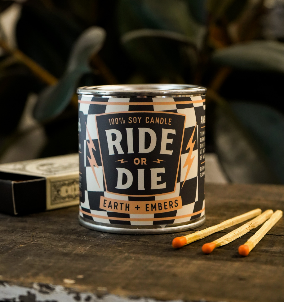 Ride Or Die Earth & Embers Candle