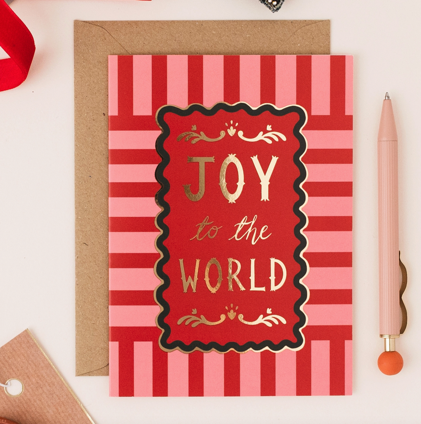Joy To The World Christmas Card