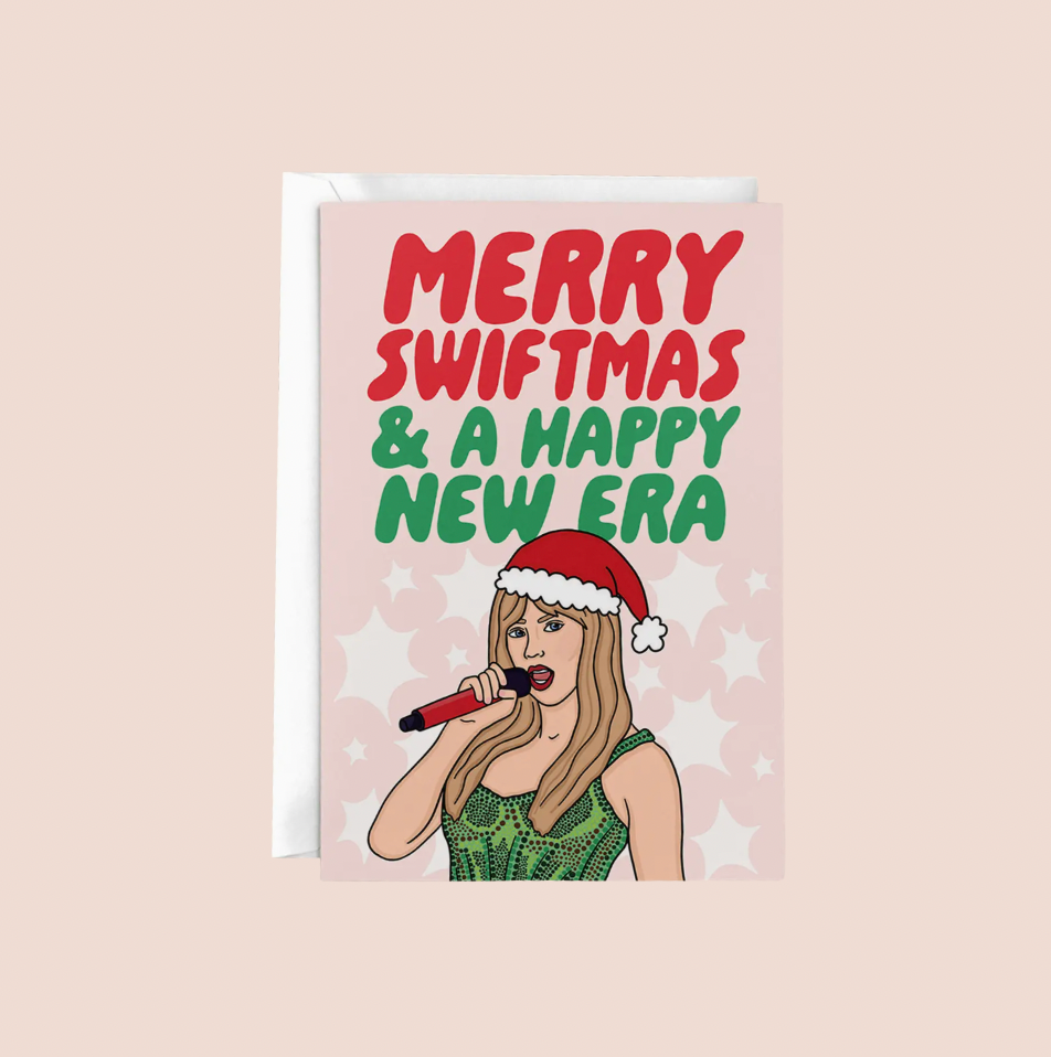 Taylor Swift Merry Swiftmas Christmas Card
