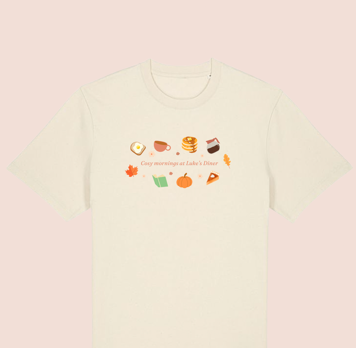 Gilmore Girls Luke's Diner Breakfast T Shirt - Medium