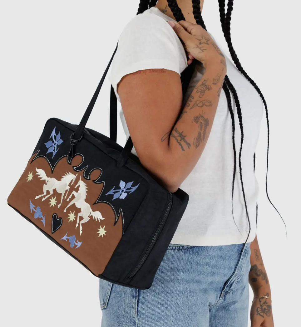 BAGGU Western Bowler Bag