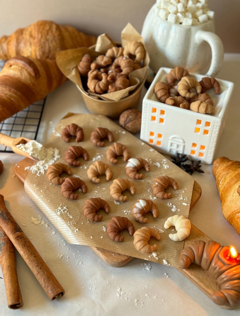 Croissant Wax Melt Box 150g