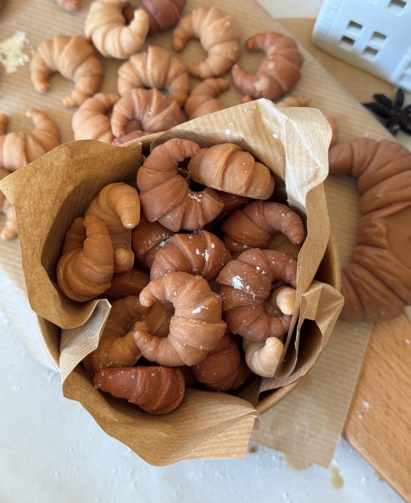 Croissants - Handmade Wax Melts Box