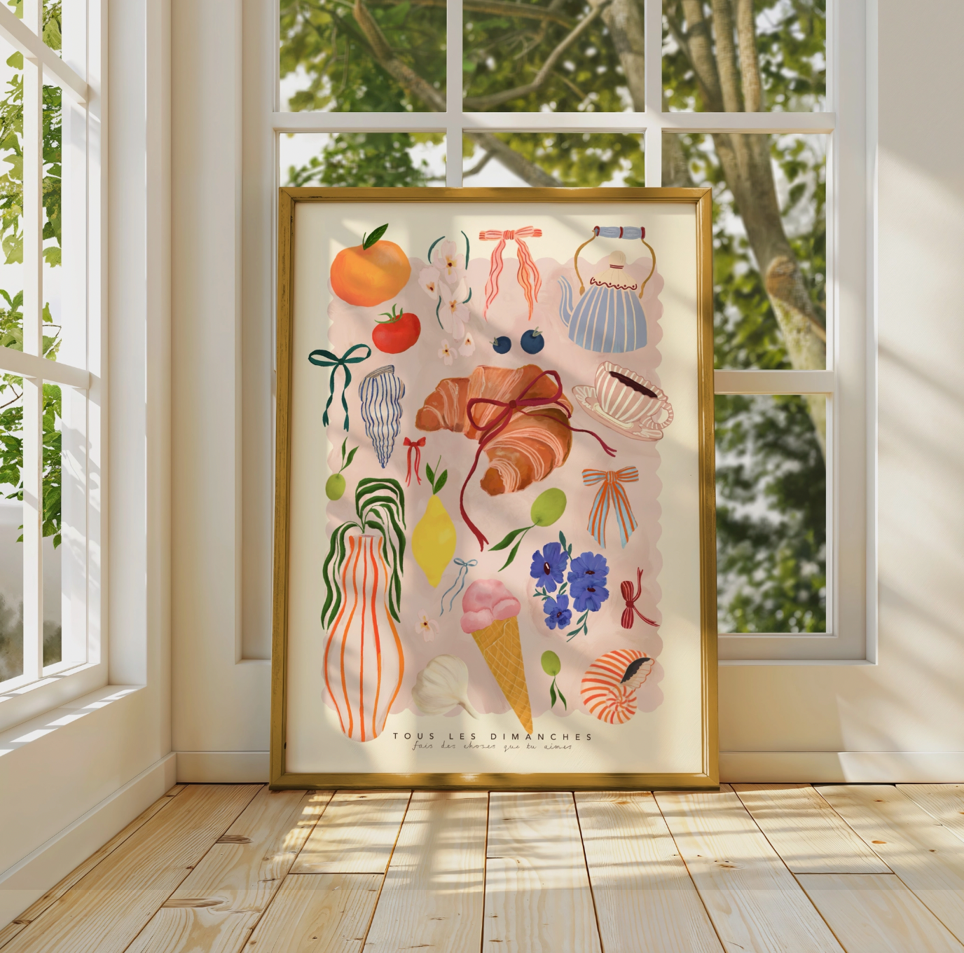 Sweet Sundays A3 Print