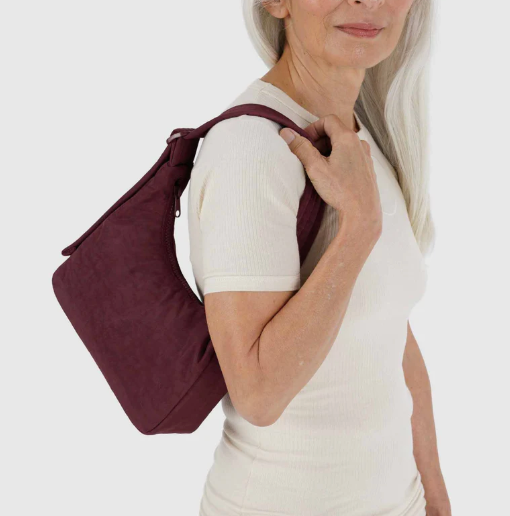BAGGU Mini Shoulder Bag - Mahogony