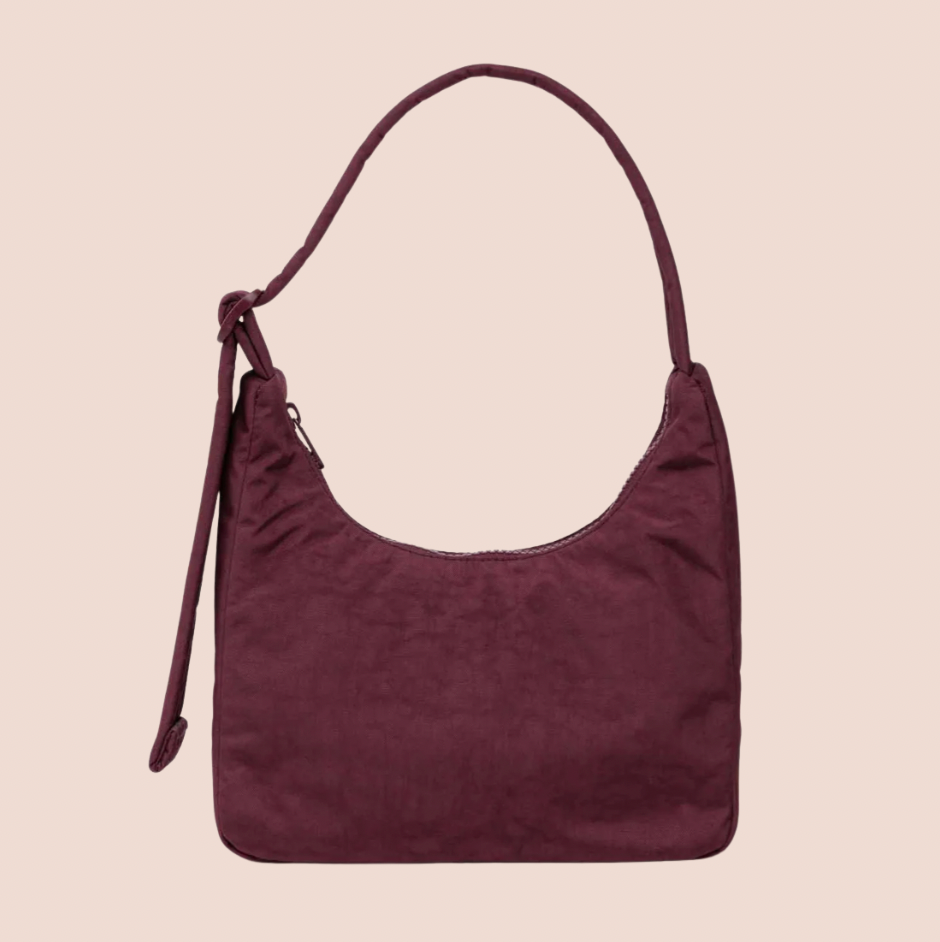 BAGGU Mini Shoulder Bag - Mahogony