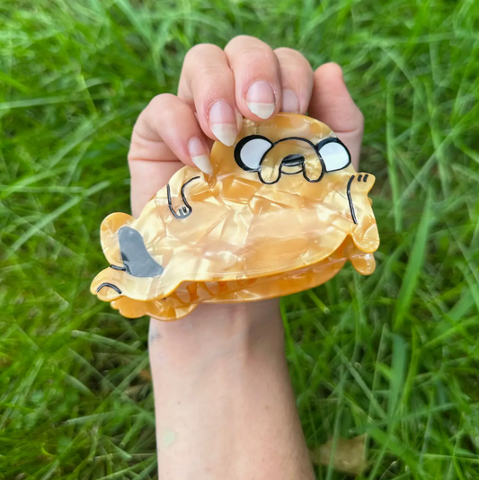 Jake Adventure Time Hair Claw Clip