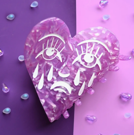 Bert Grimm Heart Hair Claw Clip