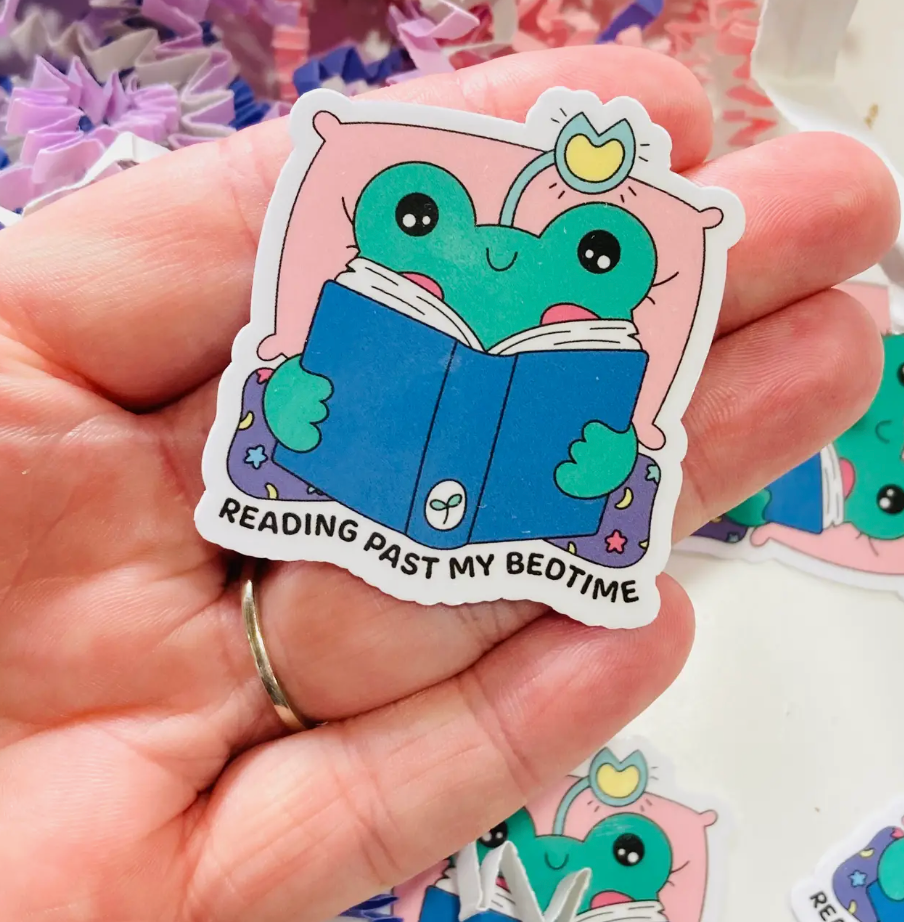 Reading Past My Bedtime Sticker
