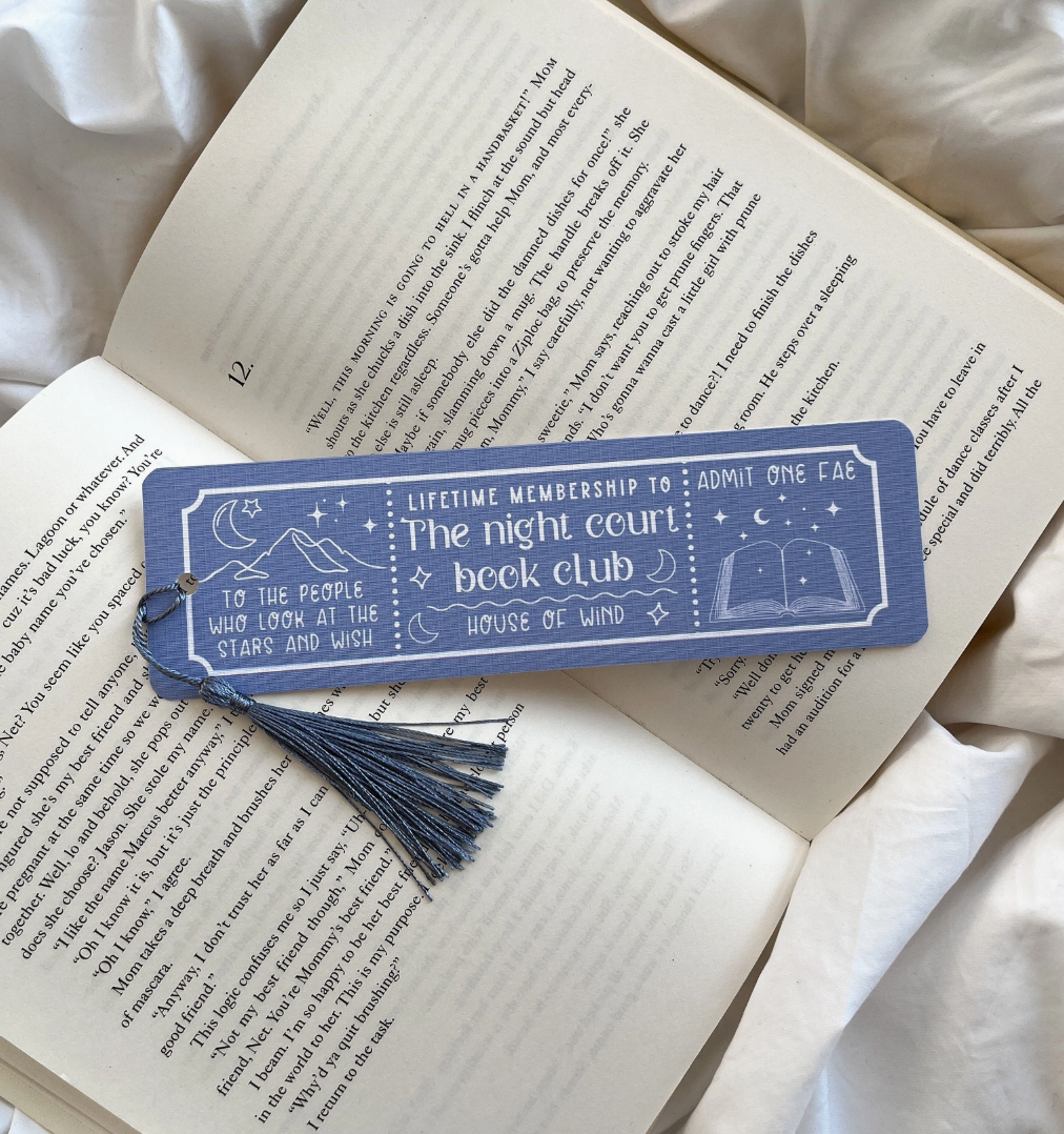 Night Court Tassel ACOTAR Bookmark