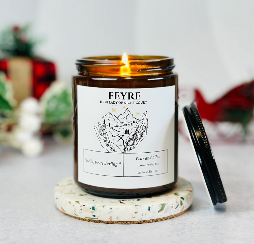 Feyre ACOTAR Candle