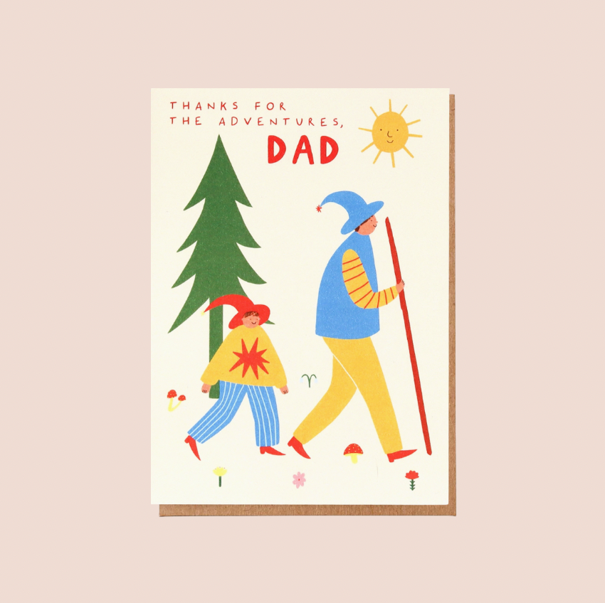 Adventures Dad Birthday Card