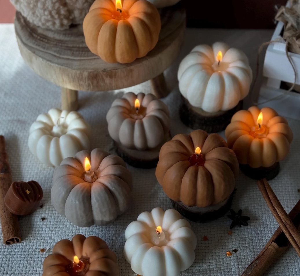 White Pumpkin Candle