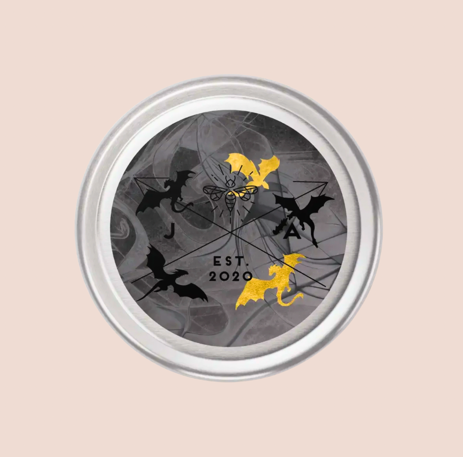 Storm Of Dragons Fourth Wing 4oz Candle